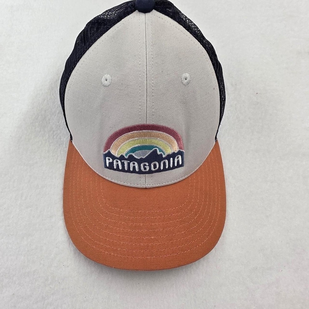 Patagonia rainbow trucker hat